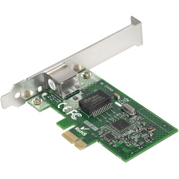 Сетевой адаптер ExeGate EXE-i210AT PCI-E x1 v2.0, порт 1xRJ45 медный , 10/100/1000Mbps, Gigabit Server NIC Intel Chipset WGI210AT EX283723RUS