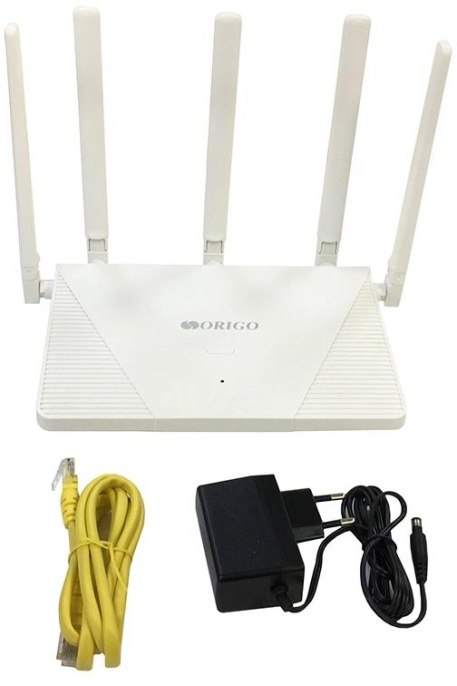 Wi-Fi роутер ORIGO OWR3030AXG,  Wi-Fi 6,  AX3000,  2.4/5ГГц, 3 WAN/LAN, белый [owr3030axg/a1a]