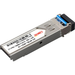 Трансивер/ WDM SFP module, 1.25G, 1310Tx/1550Rx, 10KM, DDM, LC (AC-SFBL-35G1-10)