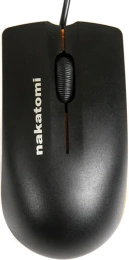 Мышь MON-03U BLACK Nakatomi Navigator Optical - 3 кнопки ролик прокрутки, USB
