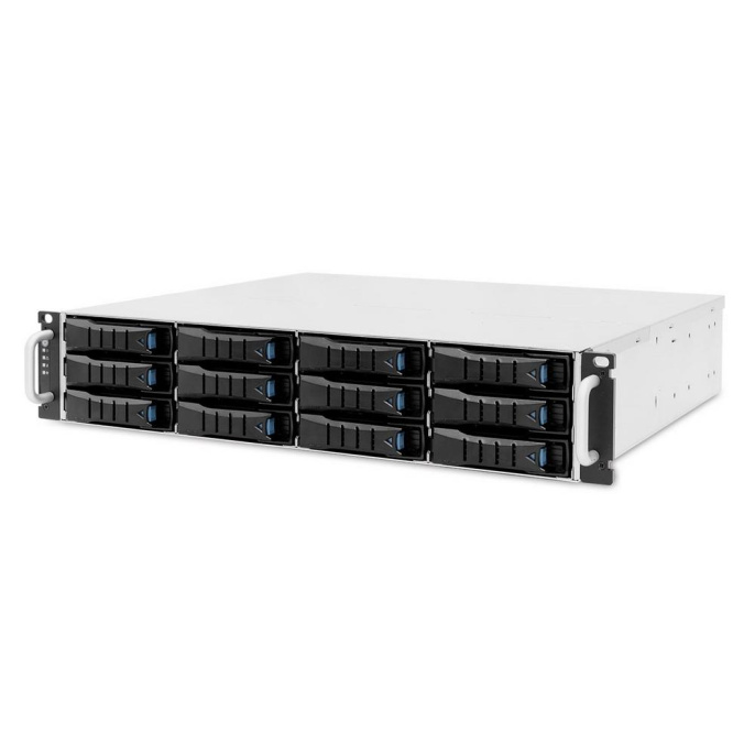 Дисковая полка/ J2012-03-35X, 2U 12x 3.5" hot-swap bays, hot-swap JBOD with single SAS 12G expander controller, single BMC, tool-less HDD tray, 550W 1+1 hot-swap redundant 80+ platinum, tool-less rail kit 35X series (XJ1-20123-01)
