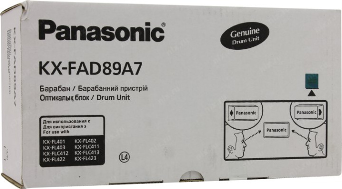Фотобарабан Drum Unit Panasonic KX-FAD89A 7 для KX-FL401/402/403 KX-FLC411/412/413