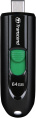 Флешка USB (Type-C) Transcend Jetflash 790C 64ГБ, USB3.0, черный [ts64gjf790c]
