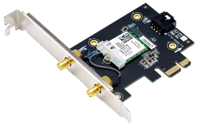 Сетевой адаптер ASUS PCE-BE6500/ ASUS PCE-BE6500 (90IG09G0-MO0B00)