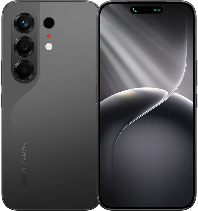 Смартфон Tecno Camon 50 12GB/256GB Malachite Green CN5 Android, экран 6.78" AMOLED 1080x2364 144 Гц, Mediatek Helio G200 Ultimate, ОЗУ 12ГБ, память 256ГБ, камера 50M