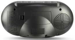 Радиобудильник Vitek VT-6610, серебристый