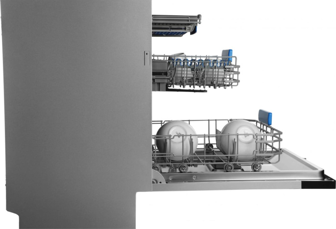 Посудомоечная машина встраив. Hyundai HBD 6105 2100Вт полноразмерная нержавеющая сталь инвертор