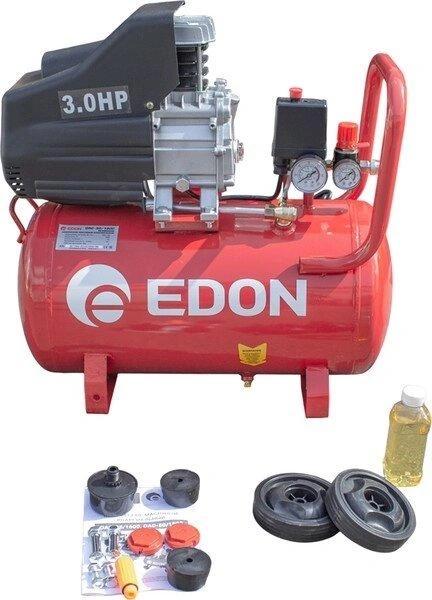 Компрессор поршневой Edon OAC-50/1800 масляный 207л/мин 50л 1800Вт красный