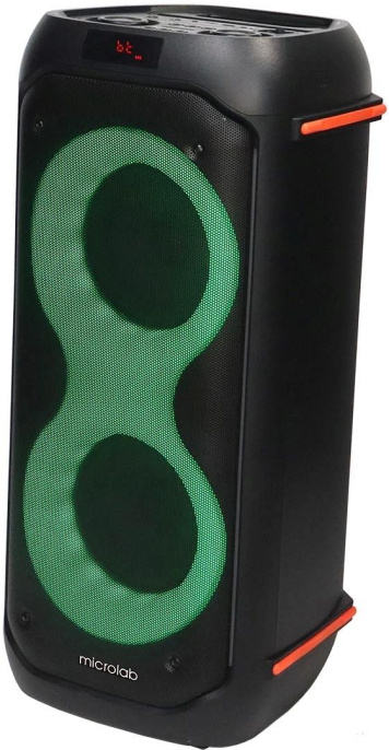 Колонка порт. Microlab PT602 черный 160W 1.0 BT 4000mAh