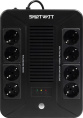 Источник бесперебойного питания Smartwatt Safe Pro 800 480Вт 800ВА черный