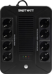 Источник бесперебойного питания Smartwatt Safe Pro 800 480Вт 800ВА черный