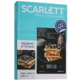 Весы кухонные электронные Scarlett SC-KS57P75  Вафли разноцветный макс.вес:10кг черный/рисунок