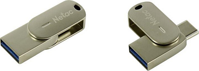 Накопитель Netac NT03U785C-032G-30PN USB/USB-C OTG Flash Drive 32Gb (RTL)