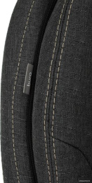 Кресло руководителя Бюрократ CH-868LT Fabric серый 38-417 крестов. пластик