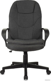 Кресло руководителя Бюрократ CH-868LT Fabric серый 38-417 крестов. пластик
