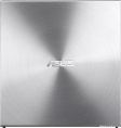 Оптический привод DVD-RW ASUS SDRW-08U5S-U/SIL/G/AS, внешний, USB, серебристый, Ret