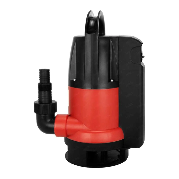 Насос фекальный JEMIX GSMAX-750, пластик, встроенный поплавок, 0.75КВт, напор 8 м, 208 л/мин, диаметр всасываемых частиц до 35 мм Ф-КОМБИ-208-8