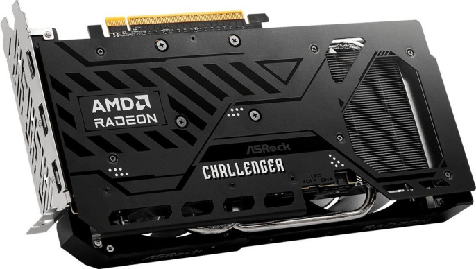 Видеокарта ASRock AMD  Radeon RX 9060 RX9060 CL 8G 8ГБ Challenger, GDDR6, Ret