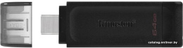 USB Flash Kingston DT70/64GB  64Gb Data Traveler 70 Type-C