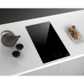 Индукционная варочная панель ELICA RATIO 302 PLUS BL, 30 см, сенсорное управление, 9 уровней мощности, Bridge zone, Booster, индикатор остаточного тепла, распознование посуды, пауза, подогрев, таймер, цвет черный
