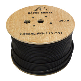 Кабель BALTIC SIGNAL RG-213 C/U PVC (отгрузка кратно 25 м)
