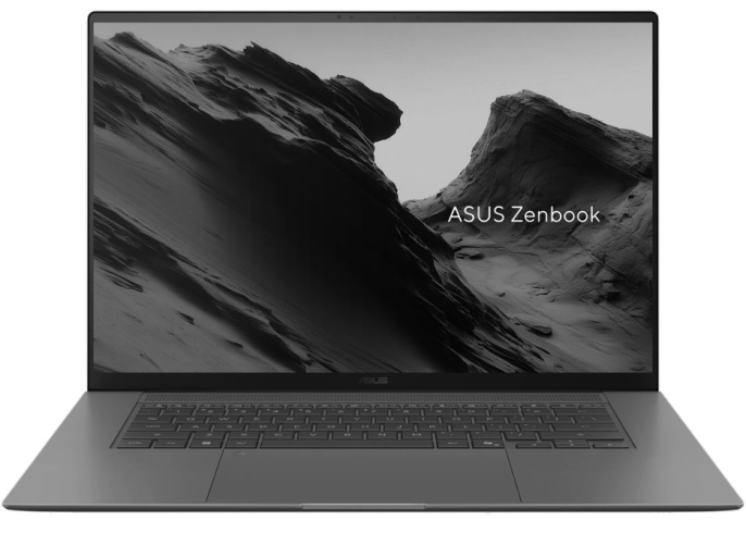 Ноутбук ASUS Zenbook S 16 UM5606W (UM5606WA-RK216W) 16"/3K/OLED/500 NIT/Ryzen AI 9 365/24GB LPDDR5X on board/1TB/AMD Radeon 880M/FHD cam with IR/Wi-Fi/Kbd Backlit Chiclet With Copilot key/78WHrs 4-cell/US MIL-STD 810H/LCD Cover Aluminum/Included USB-A to 