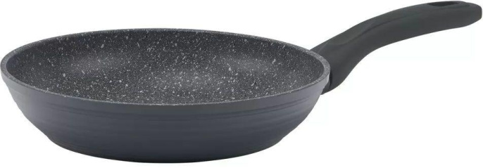 Сковорода Polaris Canto 28F круглая 28см покрытие: Pfluon ручка несъемная без крышки серый 019127