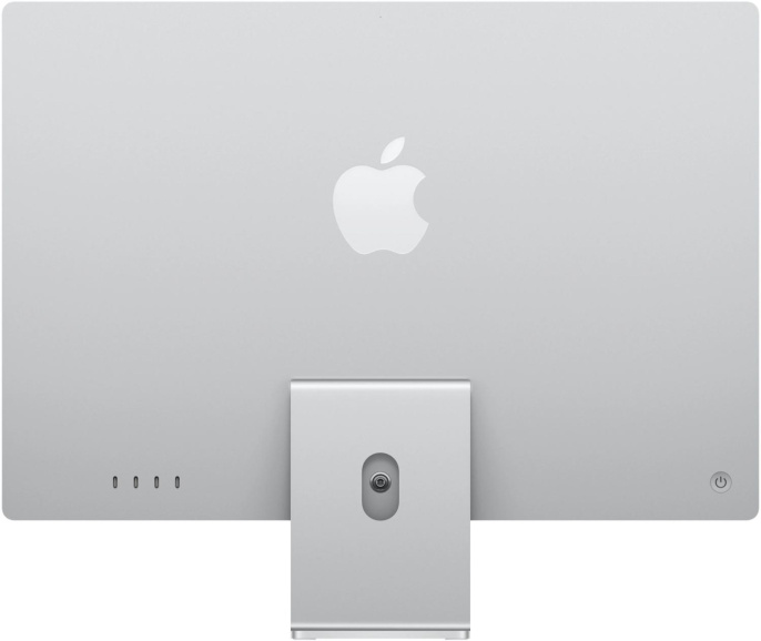 Моноблок Apple iMac A3137 24" 4.5K M4 10 core (4) 16Gb SSD256Gb 10 core GPU macOS WiFi BT 143W клавиатура мышь Cam серебристый 4480x2520