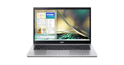 Ноутбук Acer QWERTY Aspire 3 A315-59-39S9 15.6" FHD, Intel Core Ci3-1215U, 8Gb, 256GB SSD, No ODD, int., Win11Pro, серебро, (грав) (NX.K6TEM.004_W)