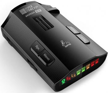 Радар-детектор SILVERSTONE F1 Monza GS,  черный [monza-gs]