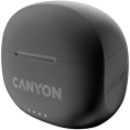 Гарнитура внутриканальные Canyon TWS-8 черный беспроводные bluetooth в ушной раковине CNS-TWS8B