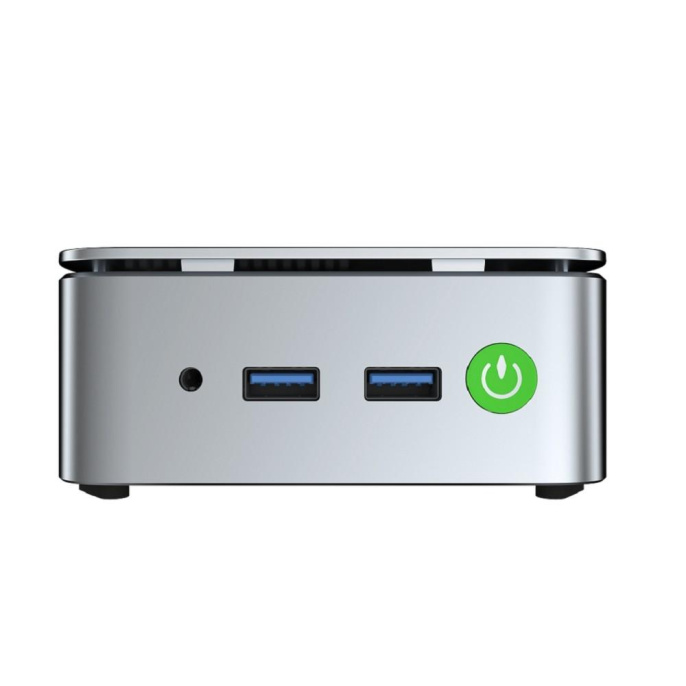 Неттоп GMKTEC Mini NucBox G10 AMD Ryzen 5 3500U,  DDR4 16ГБ, 512ГБ(SSD),  AMD Radeon Vega 8,  Windows 11 Pro,  серебристый [g10/3500u/16gb+512gb]