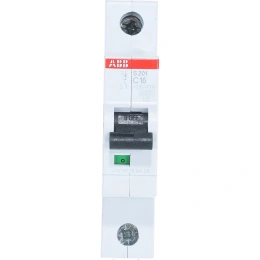 Автоматический модульный выключатель ABB 1п C S201 6кА 16А 2CDS251001R0164