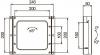 Кронштейн для телевизора Kromax VEGA-8, 15-42", настенный, наклон, черный [24048]