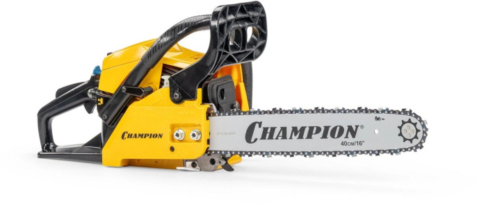 Бензопила Champion СPN237 + доп цепь 1500Вт 2.04л.с. дл.шины:16" (40cm) (СPN237)