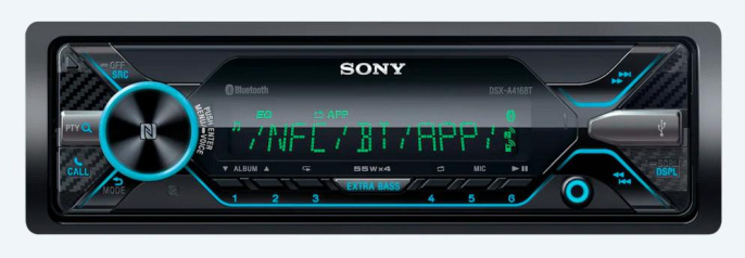 Автомагнитола Sony DSX-A416BT