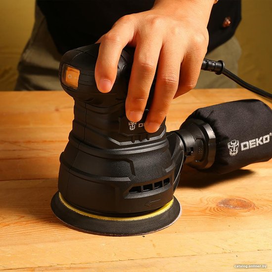 Эксцентриковая сетевая шлифмашина DEKO DKG350 063-4263