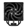 Кулер для процессора PCCooler RZ400 V2 BK 230W, 4-pin PWM, 155mm, Al/Cu, 4x6mm, 1x120mm, 86.73CFM, 32dBA, 2200RPM, S: 1851/1700/1200/115X, AM5/AM4, black