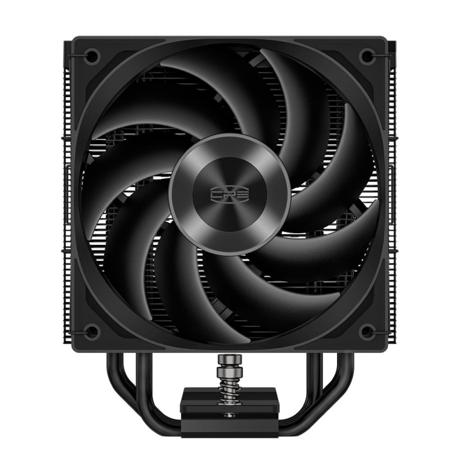 Кулер для процессора PCCooler RZ400 V2 BK 230W, 4-pin PWM, 155mm, Al/Cu, 4x6mm, 1x120mm, 86.73CFM, 32dBA, 2200RPM, S: 1851/1700/1200/115X, AM5/AM4, black