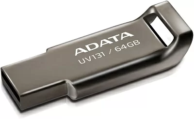 Флеш Диск A-Data 64Gb DashDrive UV131 AUV131-64G-RGY USB3.0 серый