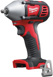 Гайковёрт Milwaukee M18 BIW38-0 (4933443600) (питание: аккумулятор, Li-ion, 2450 об/мин, 210 Н·м, напряжение аккумулятора: 18 В, бесщёточный двигатель, патрон: 3/8", частота ударов: 3350 ударов/мин)