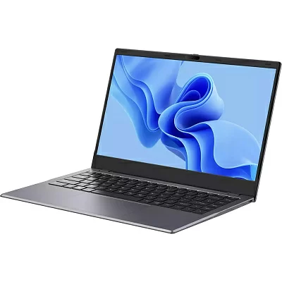 Ноутбук CHUWI GemiBook Xpro 14.1"(1920x1080 IPS)/Intel N100(0.8Ghz)/8192Mb/256SSDGb/noDVD/Int:Intel UHD Graphics/Cam/BT/WiFi/38WHr/war 1y/1.46kg/Grey/Win11Home + мышь