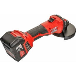 Аккумуляторная угловая шлифовальная машина Felisatti УШМ-125/18Л3 Li-Ion, АКБ 4.0 Ач + ЗУ, кейс 588.5.1.10