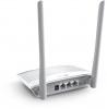 Wi-Fi роутер TP-LINK TL-WR820N V2,  Wi-Fi 4,  N300,  2.4ГГц, 2 LAN,  белый