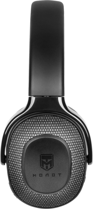 Гарнитура накладные Ural Молот Н100 черный беспроводные bluetooth оголовье УРАЛ МОЛОТ Н100