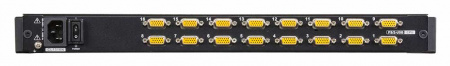 KVM консоль ATEN 19" 16-Port PS/2-USB VGA Single Rail LCD KVM Switch CL1316N-ATA-RG