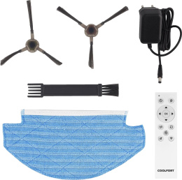 Пылесос-робот Coolfort CF-3204 20Вт белый