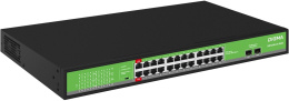 Коммутатор Digma DSP224G-2S-R400, неуправляемый