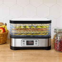 Сушка для фруктов и овощей Kitfort КТ-1903 5под. 250Вт черный