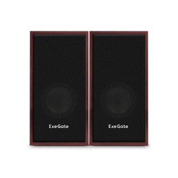 Exegate EX287059RUS Акустическая система 2.0 ExeGate Tango 314 питание USB, 2х3Вт 12 Вт RMS , 80-20000Гц, темное дерево